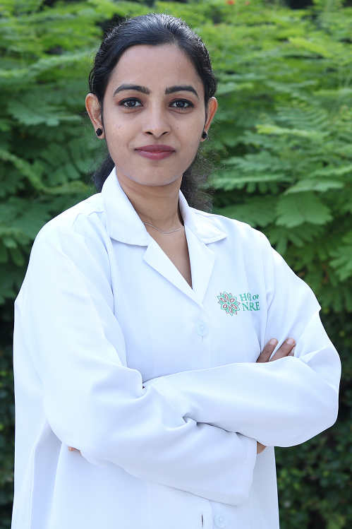 Dr Jisha - Homeopathy doctor in abu dhabi at house of nature medical center