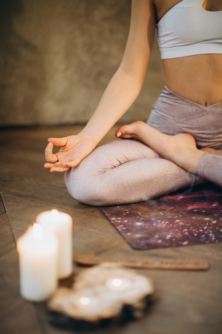 Yoga class at house of nature medical center in abu dhabi